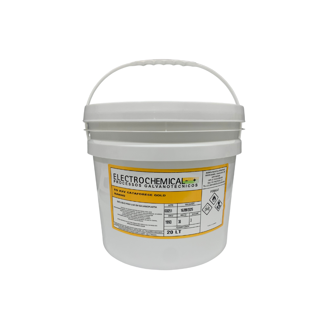Cataforese gold banho